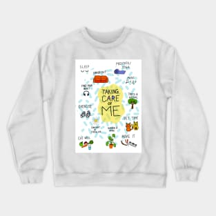 Kids classroom mindful self care Crewneck Sweatshirt